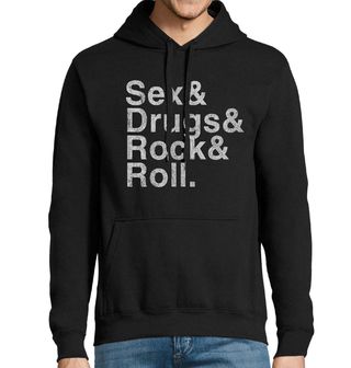 Obrázek 1 produktu Pánská mikina Sex, Drugs & Rock and Roll