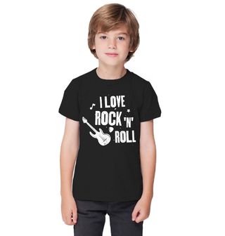 Obrázek 1 produktu Dětské tričko I Love Rock ’n’ Roll