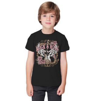 Obrázek 1 produktu Dětské tričko Kytara s Křídly Rock & Roll Wild Spirit