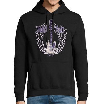 Obrázek 1 produktu Pánská mikina Temná Kytara Rock N Rollu
