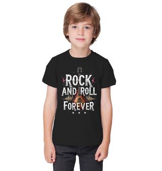 Obrázek 1 produktu Dětské tričko Rock and roll navždy Rock and Roll Forever