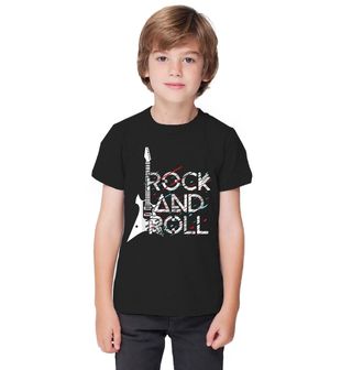 Obrázek 1 produktu Dětské tričko Elektrická Kytara Glitch Rock and Rollu