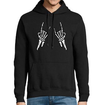 Obrázek 1 produktu Pánská mikina Rockový Kostlivec Rock On