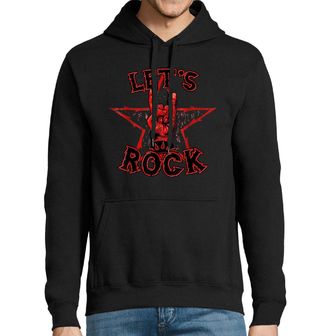 Obrázek 1 produktu Pánská mikina Rocková Hvězda Let’s Rock