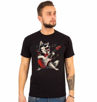 Obrázek 1 produktu Pánské tričko Rockový Sibiřský Husky