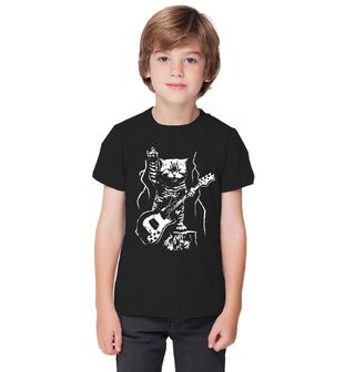 Obrázek 1 produktu Dětské tričko Divoká Kočka Rockerka