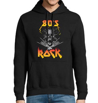 Obrázek 1 produktu Pánská mikina Pekelný Kostlivec 80’s Rock