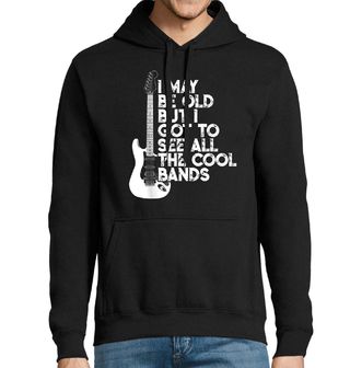 Obrázek 1 produktu Pánská mikina Možná jsem starý, ale viděl jsem všechny ty skvělé kapely