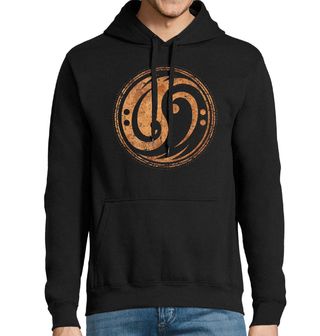 Obrázek 1 produktu Pánská mikina Jin a Jang Basový Klíč