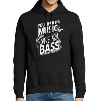 Obrázek 1 produktu Pánská mikina Hudbu slyšíš, ale basu cítíš