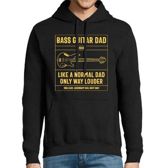 Obrázek 1 produktu Pánská mikina Nejlepší Táta s Baskytarou