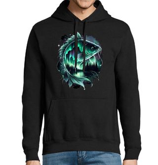 Obrázek 1 produktu Pánská mikina Noční Kapr v Polární Záři