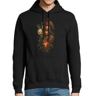 Obrázek 1 produktu Pánská mikina Bohyně Athéna a Štít z Hlavy Medúzy