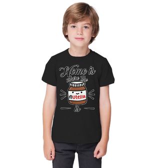 Obrázek 1 produktu Dětské tričko "Domov je tam, kde Nutella je" (Velikost: 12-13)