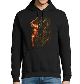 Obrázek 1 produktu Pánská mikina Héraklés bojující s Hydrou