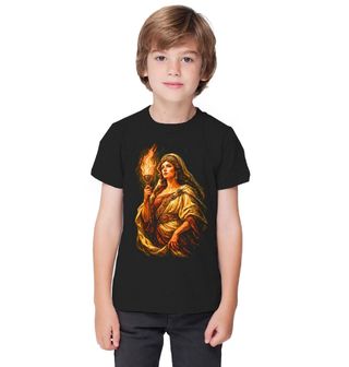 Obrázek 1 produktu Dětské tričko Bohyně Hestia Plamen Věčného Domova