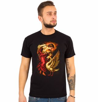 Obrázek 1 produktu Pánské tričko Léda a Labuť
