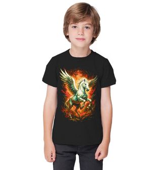 Obrázek 1 produktu Dětské tričko Mýtický Kůň Pegasus