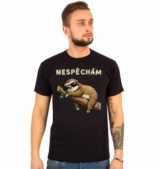 Obrázek 1 produktu Pánské tričko Lenochod na Větvi Nespěchám