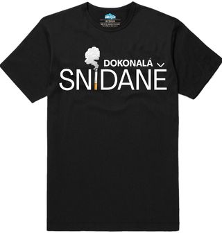Obrázek 1 produktu Pánské tričko Cigareta Dokonalá Snídaně