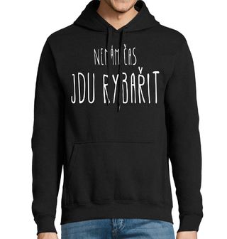 Obrázek 1 produktu Pánská mikina Nemám čas, jdu rybařit