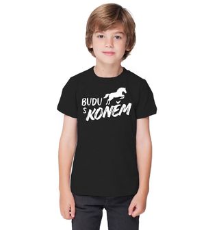 Obrázek 1 produktu Dětské tričko Budu s Koněm