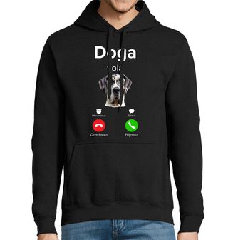 Obrázek 1 produktu Pánská mikina Doga volá Phone Call