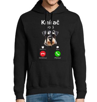 Obrázek 1 produktu Pánská mikina Knírač volá Phone Call