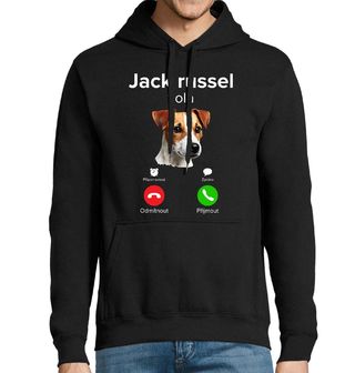 Obrázek 1 produktu Pánská mikina Jack Russell teriér Phone Call