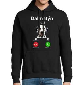 Obrázek 1 produktu Pánská mikina Dalmatýn volá Phone Call