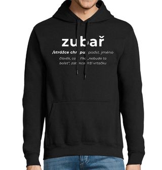 Obrázek 1 produktu Pánská mikina Definice Zubař: Strážce chrupu