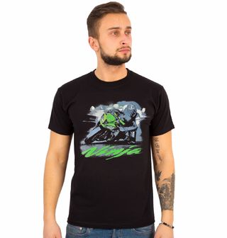 Obrázek 1 produktu Pánské tričko Legendární Motorka Ninja (Velikost: L)