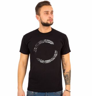 Obrázek 1 produktu Pánské tričko Stopy Pneumatik Drift Kruh