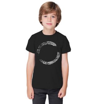 Obrázek 1 produktu Dětské tričko Stopy Pneumatik Drift Kruh