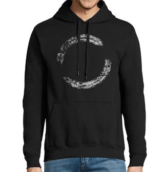 Obrázek 1 produktu Pánská mikina Stopy Pneumatik Drift Kruh