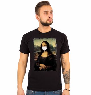 Obrázek 1 produktu Pánské tričko Mona Lisa s rouškou