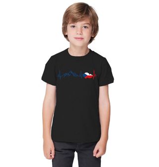 Obrázek 1 produktu Dětské tričko Kardiogram a České Hory