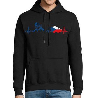 Obrázek 1 produktu Pánská mikina Kardiogram a Český Cyklista