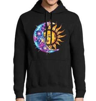 Obrázek 1 produktu Pánská mikina Slunce a Měsíc Objetí Dne a Noci