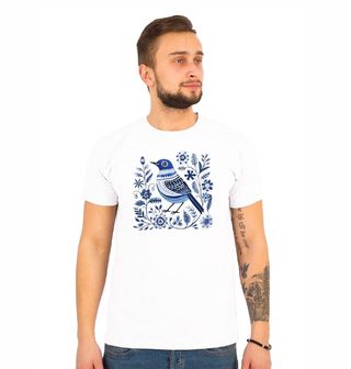 Obrázek 1 produktu Pánské tričko Lidový Ptáček Folk