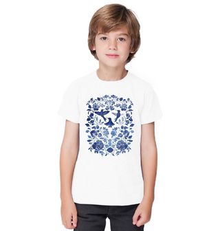 Obrázek 1 produktu Dětské tričko Folk Ptáčci mezi Květy