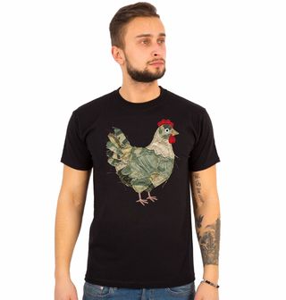 Obrázek 1 produktu Pánské tričko Maskovaná Slepice
