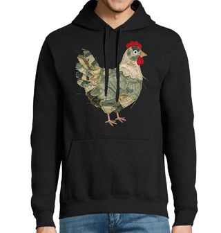 Obrázek 1 produktu Pánská mikina Maskovaná Slepice