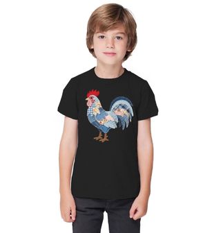 Obrázek 1 produktu Dětské tričko Zaplátovaný Kohout Folk