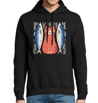 Obrázek 1 produktu Pánská mikina Kočka mezi Rybami