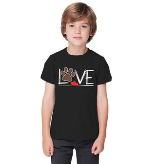 Obrázek 1 produktu Dětské tričko Láska ke Psům LOVE