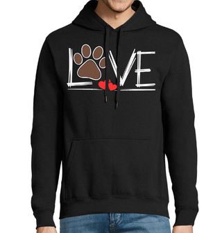 Obrázek 1 produktu Pánská mikina Láska ke Psům LOVE