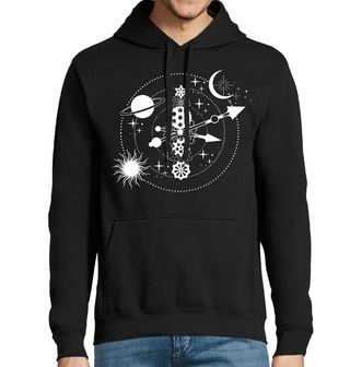 Obrázek 1 produktu Pánská mikina Kosmické Hodiny Času