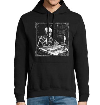 Obrázek 1 produktu Pánská mikina Kostra Knihovníka