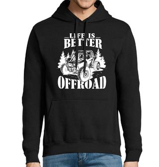 Obrázek 1 produktu Pánská mikina Život je lepší v terénu Offroad